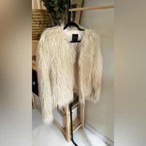 Dynamite faux fur jacket